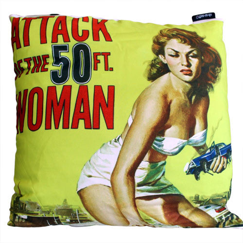 Cinema Gothic Cushion Cover - The Attack