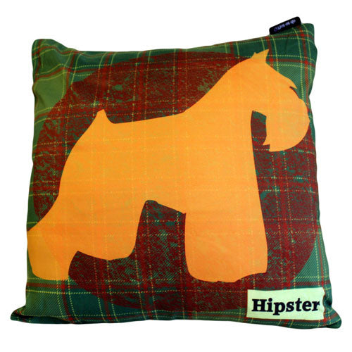 Hipster Cushion Cover - Scotty Dog