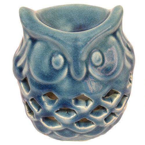 Blue Owl Oil Burner - Hear No Evil
