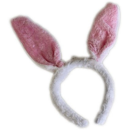Party Hair Bands - Flashing Pink Ears