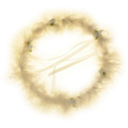 Party Hair Bands - White Halo