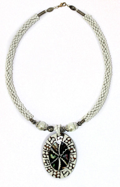 Shell Necklace - White