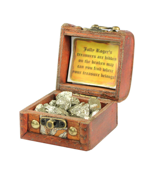 Pirate Treasure Box - Pyrite