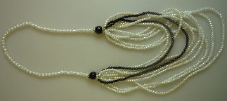 Perilous Pearls Long Drop Necklace