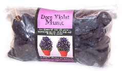 Deep Violet Musk Fragrant Pumice Stones 100g bags (approx)
