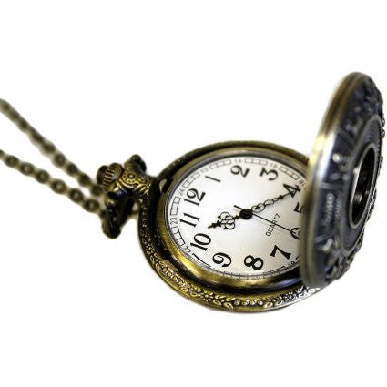 Steampunk Pendant - Starsign Clock