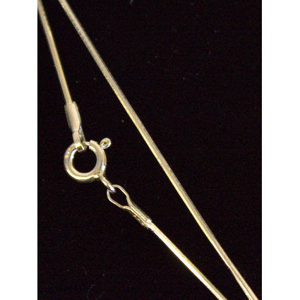 925 Silver Curb Chain - Sprung Wire