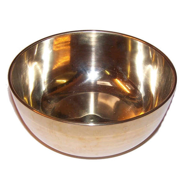 Brass Sing Bowl - Large - Approx 17cm