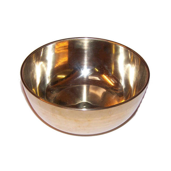 Brass Sing Bowl - Medium - Approx 12cm