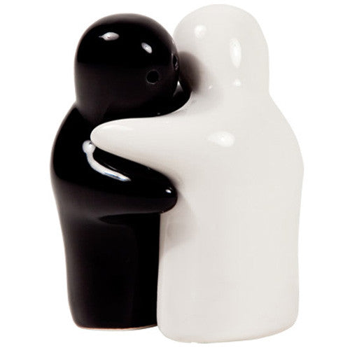 Salt & Pepper - Lrg Black & White Hugs