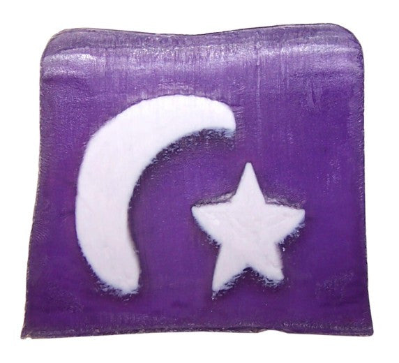 Moon&Stars Soap - 115g Slice (white lavender)