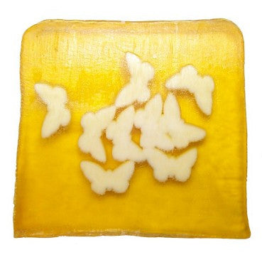 Butterfly Bounty Soap - 115g Slice (honeysuckle)