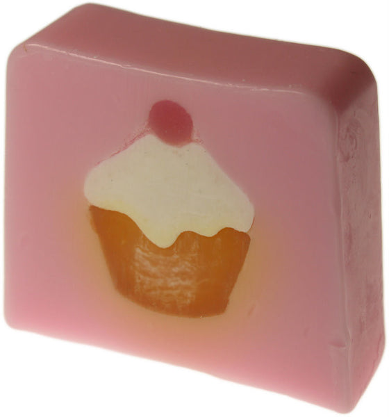 Cup Cake Soap - 115g Slice (cherry)