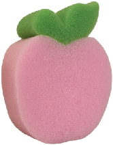 Pink Apple Sponge