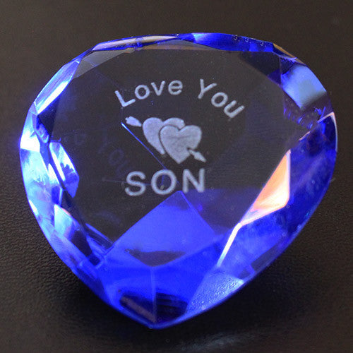I Love You Son & Heart Blue Heart