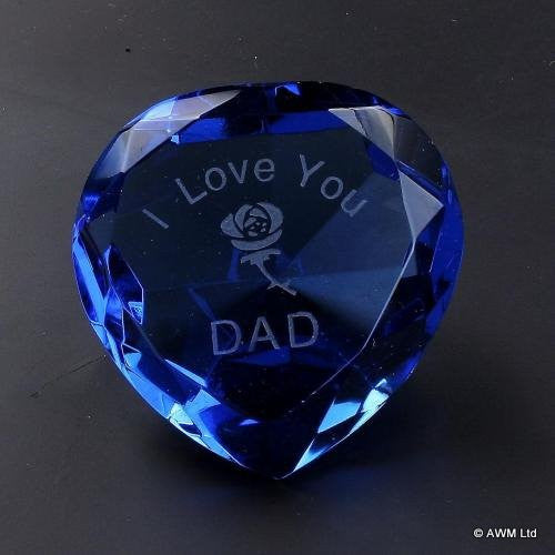 I Love You Dad & Rose Blue