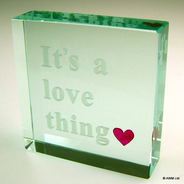 Message Block - It's a Love Thing