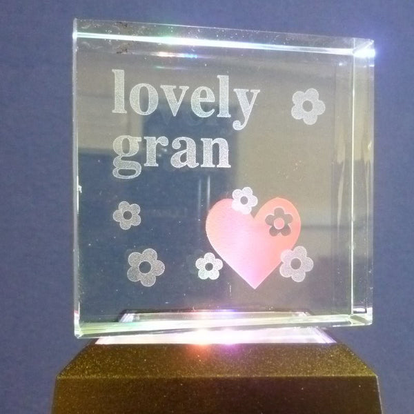 Message Block - Lovely Gran