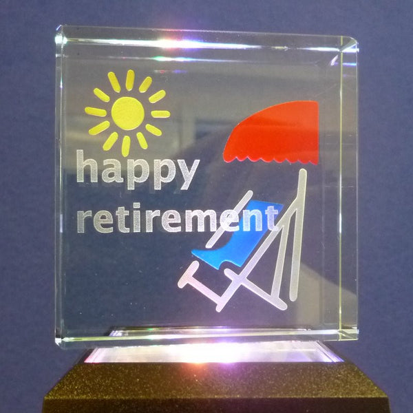 Message Block - Happy Retirement