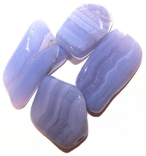 Agate Blue Lace Large Tumble Stones