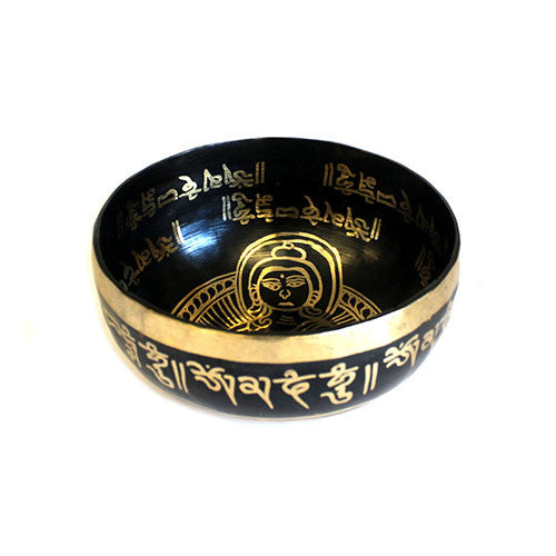 Med Tibetan Mantra Bowl - 14cm