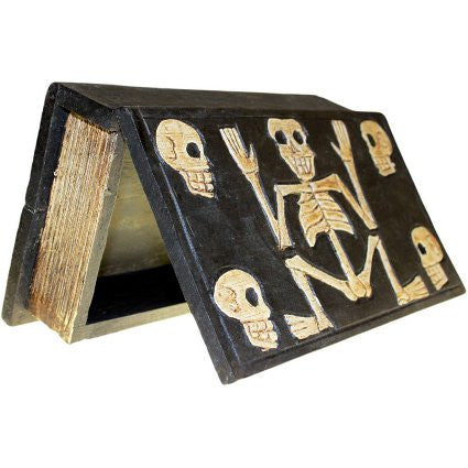 Skull Book Box