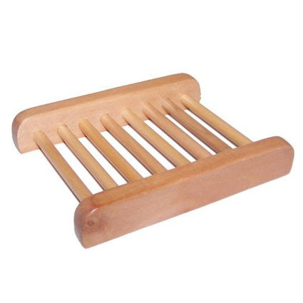 Hemu Wood Soap Dish - Ladder